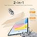 SPARIN 2 Pack Paper Glass Screen Protector for iPad A16 11th/10th Generation (11’’/10.9’’ 2025/2022),Tempered Glass with Easy Alignment Tool, Matte Anti-Glare, Write Like on Paper, Apple Pencil Support