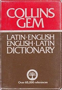 Paperback Collins Gem Latin Dictionary: Latin English English Latin Book