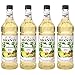 Monin Flavored Syrup, Habanero Lime, 33.8-Ounce Plastic Bottles (Pack of 4)