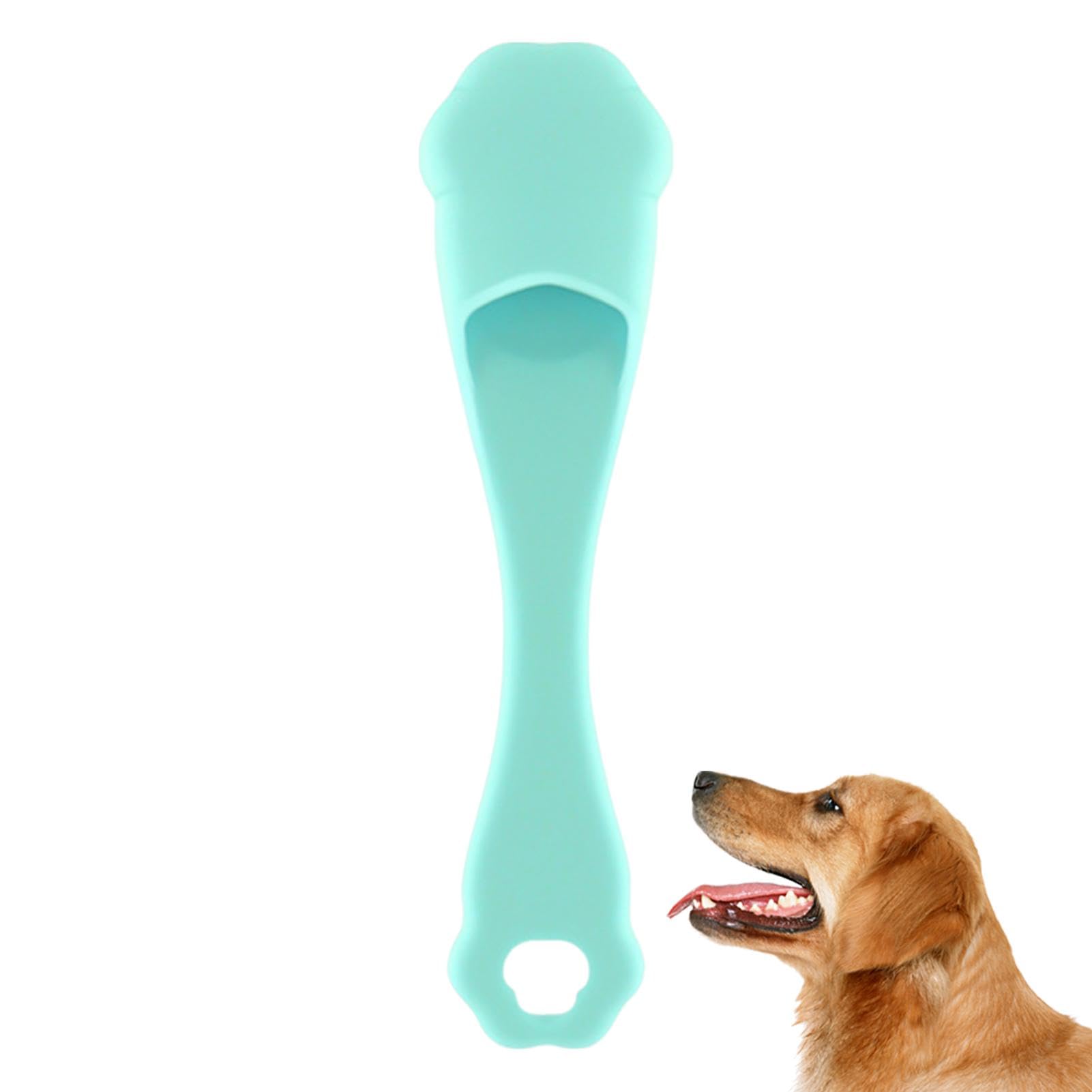 Spazzolino da denti in silicone per cani, spazzolino da denti per cani | spazzolatura dei denti di cane a forma di di gatto, spazzola per la pulizia dei denti di cane di alimentare
