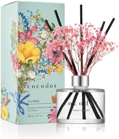 COCODOR Lavender Reed Diffuser/Garden Lavender / 6.7oz(200ml) / 1 Pack/Home Decor & Office Decor, Fragrance and Gifts 31