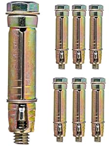 YoiYee 66-A-M6 Ankerbolzen 7 Stück