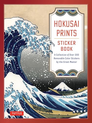 Hokusai Prints Sticker Book: A Collection of Over 160 Removable C...