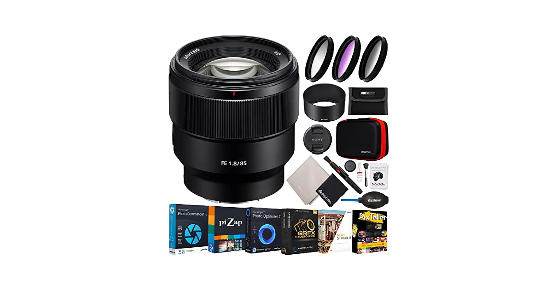 SONY FE 85mm F1.8 レンズ フィルター付き Amazon | Sony SEL85F18 FE 85mm F1.8 フルフレーム Eマウント