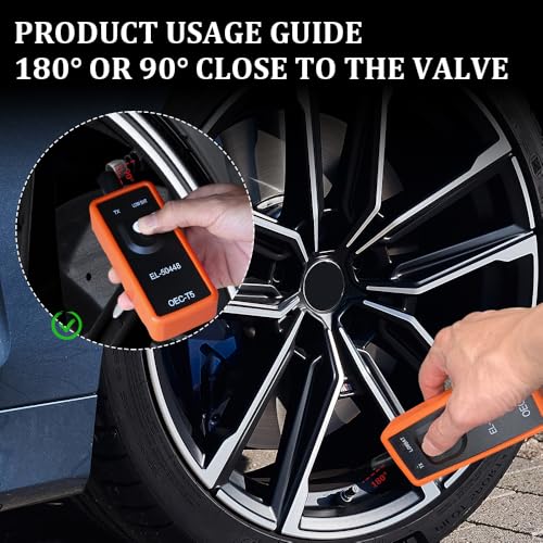 HQRNYP TPMS Relearn Tool for GM Tire Sensor TPMS Reset Tool Tire Pressure Monitor System Activation Tool, Car Accessories System Programming Training Tool OEC-T5 for GM Buick/Chevy/Cadillac