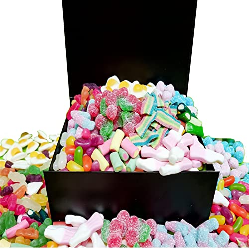 1 KG Pick and Mix Sweets Gift Jelly Sweets, Fizzy Bubblegum Bottles, Fried Eggs and More - 4