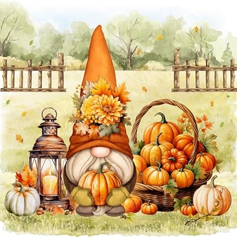 Anniversary House Tiflair Halloween Gonk Napkins Pack of 20 Cover