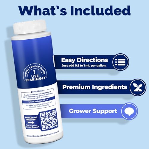 TPS NUTRIENTS Ultra Strength pH Up 250 mL líquido miniatura 4