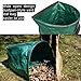 72 Gallon Garden Bags for Debris,2-Pack Yard Waste Bags,Large Dustpan-Type Lawn Bags with Gardening Gloves, Leaf Bags for Yard Debris,Grass Clippings,Collapsible Trash Can for Parties,Laundry,Camping