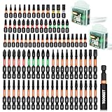 Toobeet 89tlg. Impact Schraubendreher Bits Set,25/50 mm Magnetischen S2 Stahl (Torx/PH/PZ/SL/Hex) Schlagfeste Schrauber Bitsatz für Schlagwerkzeuge mit 1 (60mm) Langem Bithalter inkl. Aufbewah Ungsbox