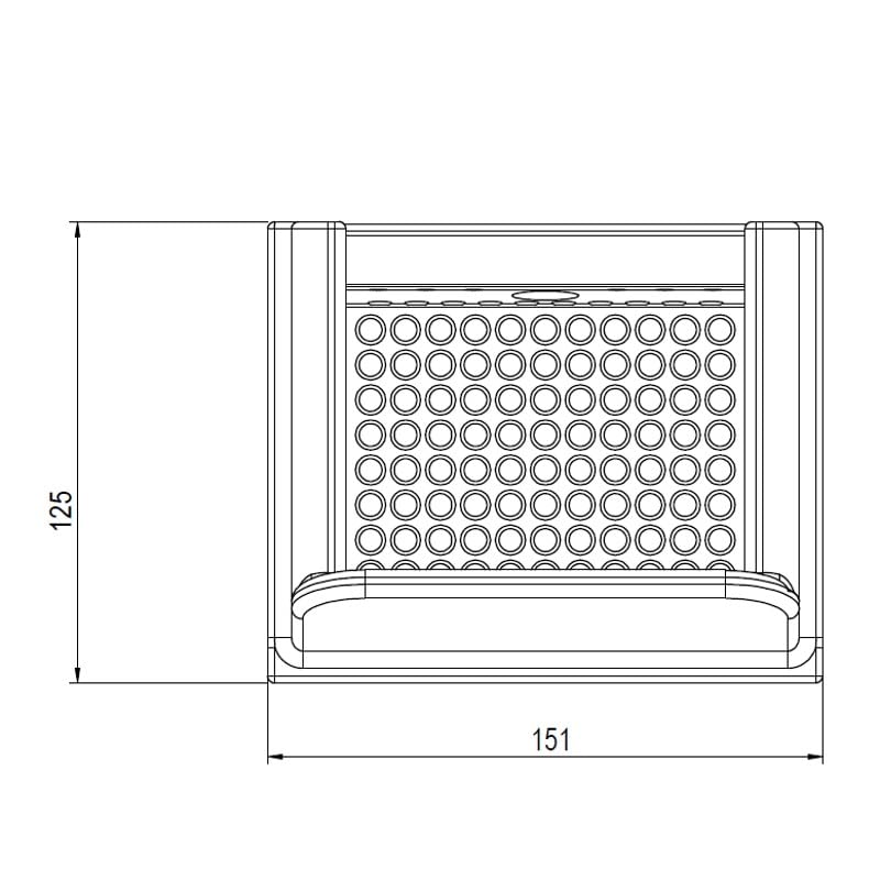 FIGEVIDA BRACIERE IN GHISA PER CENERE STUFE A PELLET 14809014