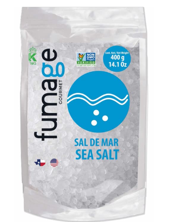 Fumage Gourmet Mediterranean Sea Salt, Coarse Grain