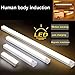 2-Pack, 12-Inch, LED Motion Sensor Cabinet Light, USB Rechargeable, Magnetic Mount, 120° Detection, White