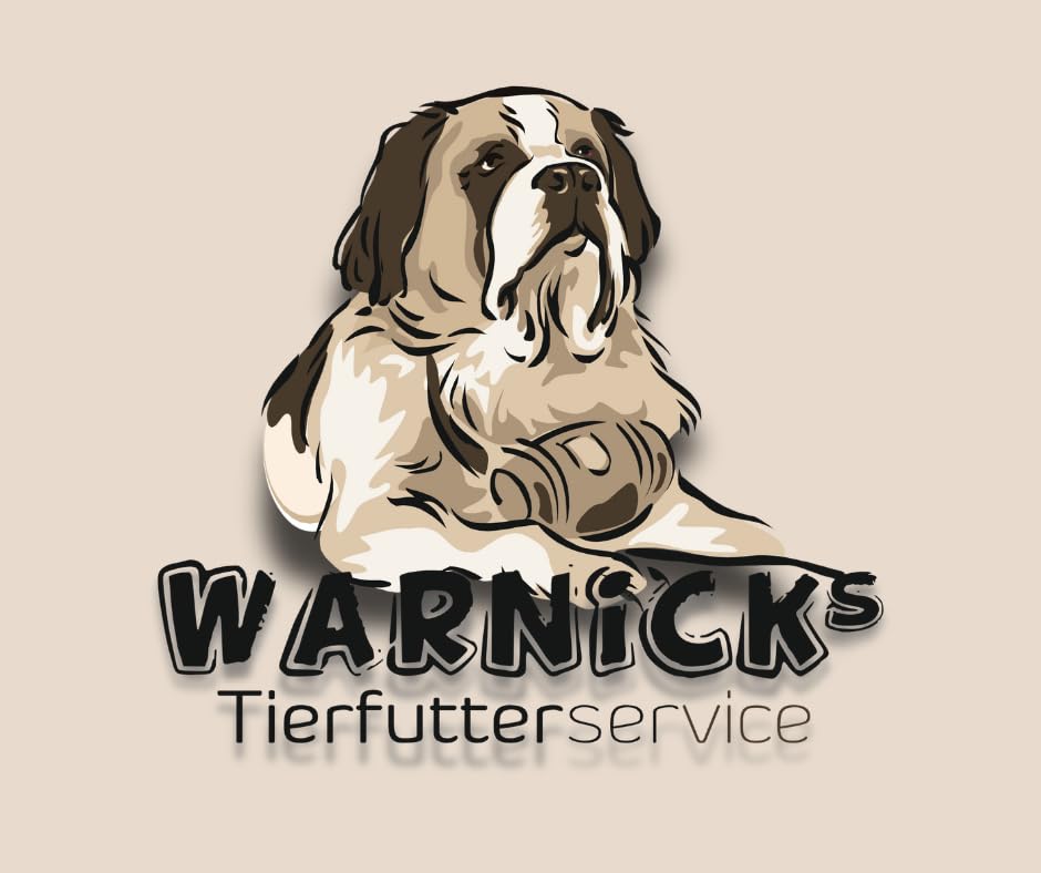Warnick´s Tierfutterservice - Hundesnack - 1,0 KG Rindfleischstreifen - Büffelfleisch - 1 x 1000g - Naturprodukt für Hunde