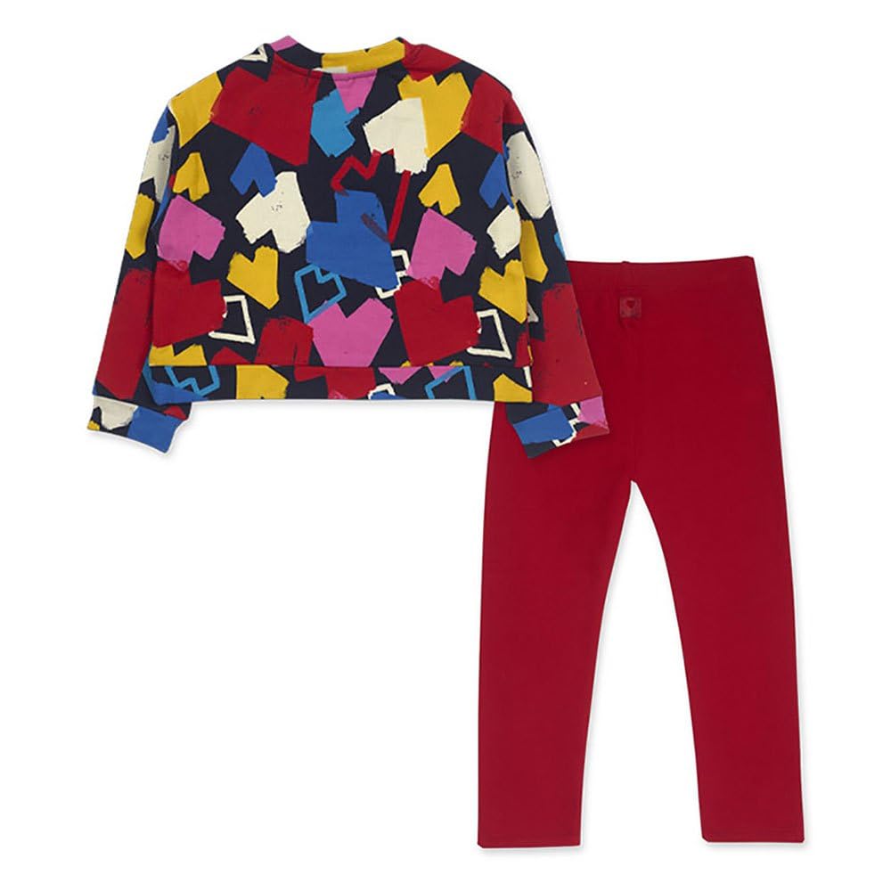 Tuc Tuc 11359663 Conjunto de dos piezas para niñas, Rojo, 9 meses/ 71 cm