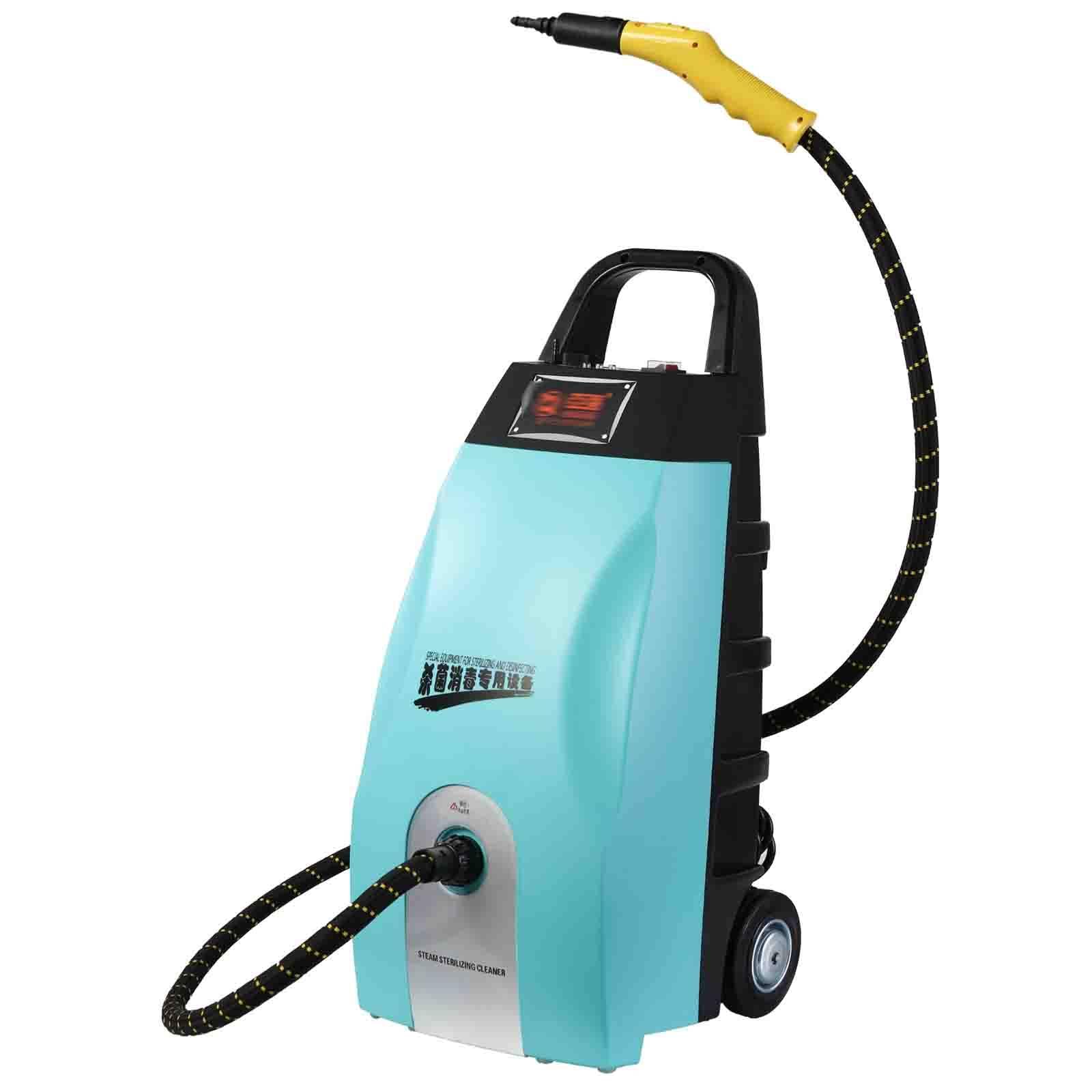 Ptatritious Blue 3.5L High-Pressure Continuous Steam Washer, 3000W Multi - Use Steam Washer, W/Continuous Steam, 6 Accessories, For Home, Car Washing & Ac Cleaning