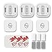 Sinjimoru Magnetic Cable Clips, Multipurpose Cable Management for Car and Office Supplies Self Adhesive Cable Organizer Clip. Magnetic Cable Holder 3pcs White