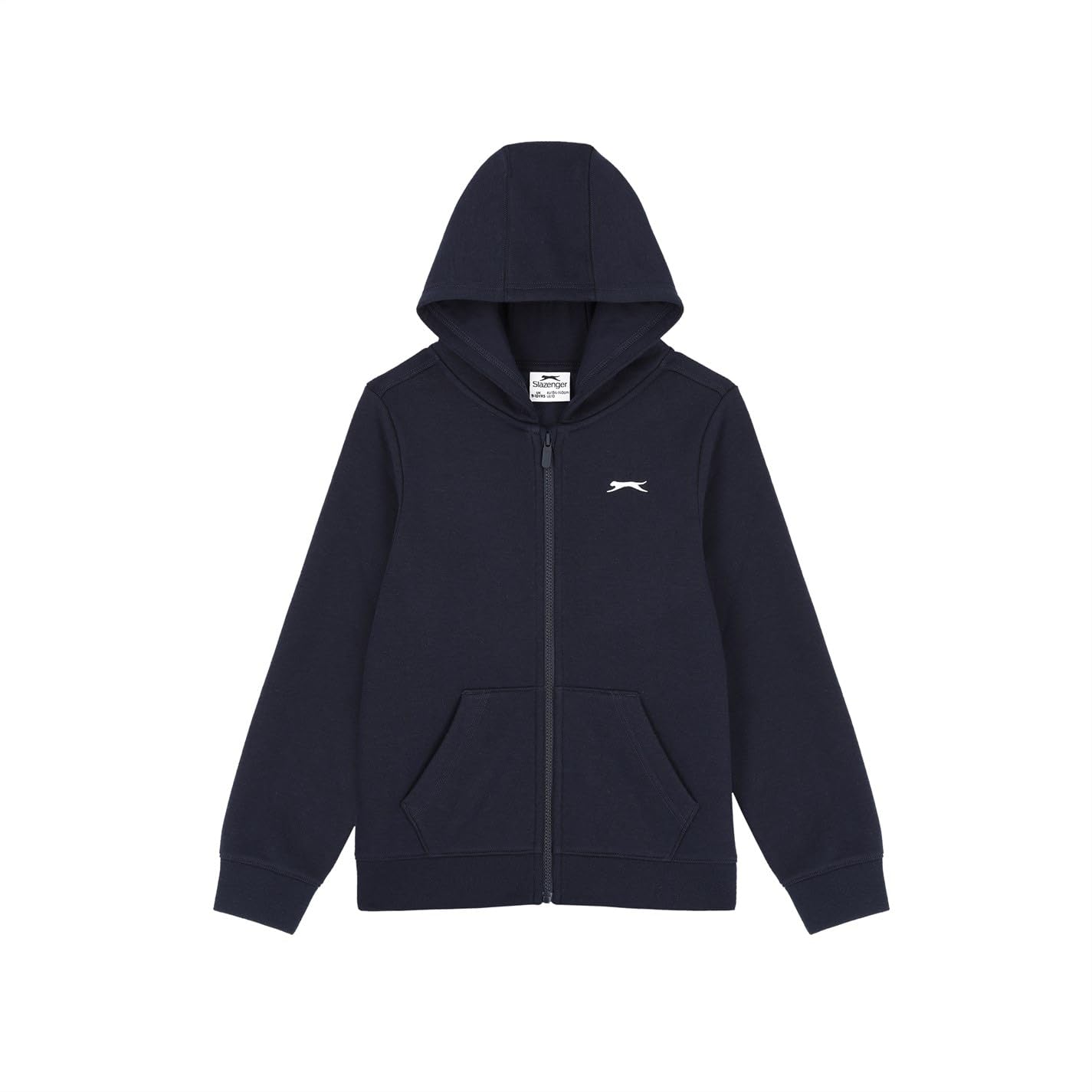 Slazenger Dziecięca bluza z kapturem z zamkiem błyskawicznym, z długim rękawem, na czas wolny
