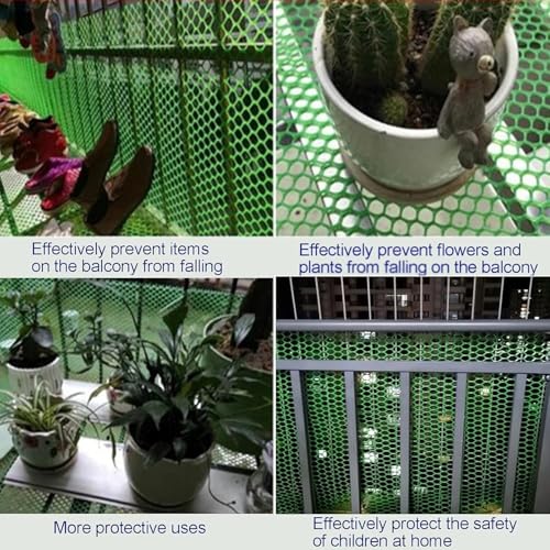 Filet de protection anti-oiseaux résistant aux UV - Clôture légère en plastique vert (0,5 x 5 m) pour semis, plantes, jardin, efficace