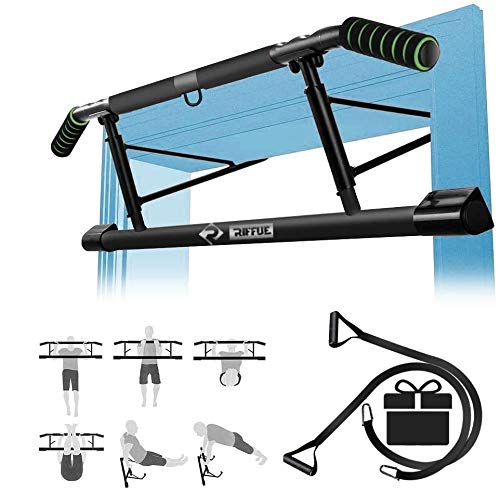 Multifunctional Pull Up Bar for Doorway with Mount Hook No Screw Chin Up/Situp