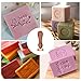 KAINSY Custom Soap Stamp - Personalized Soap Stamp for Homemade Soap, Create Your Branding Logo, DIY Unique Imprint Signature Stamp for Clay, Customized Gift for Soap Crafter, Soap Making Supplies