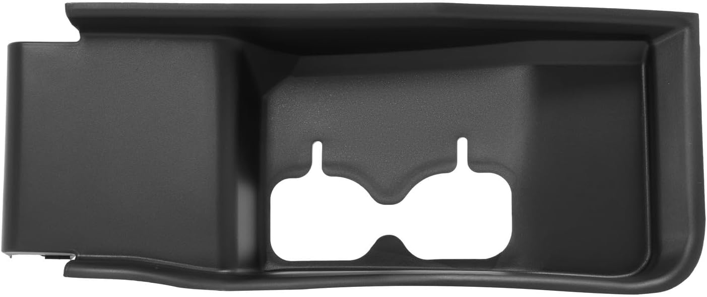 DAT AUTO PARTS Front Left Driver Side Bumper Tow Hook Bezel Fits 2020-2022 Ford F-450 F-550 F-600 Super Duty Without Adaptive Cruise, Black Textured Plastic, Replaces FO1038221, LC3Z8200AC