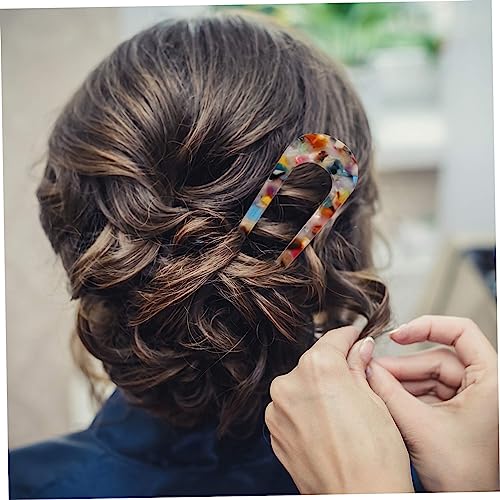 Barrettes en U pour chignon grand format assurant une tenue délicate