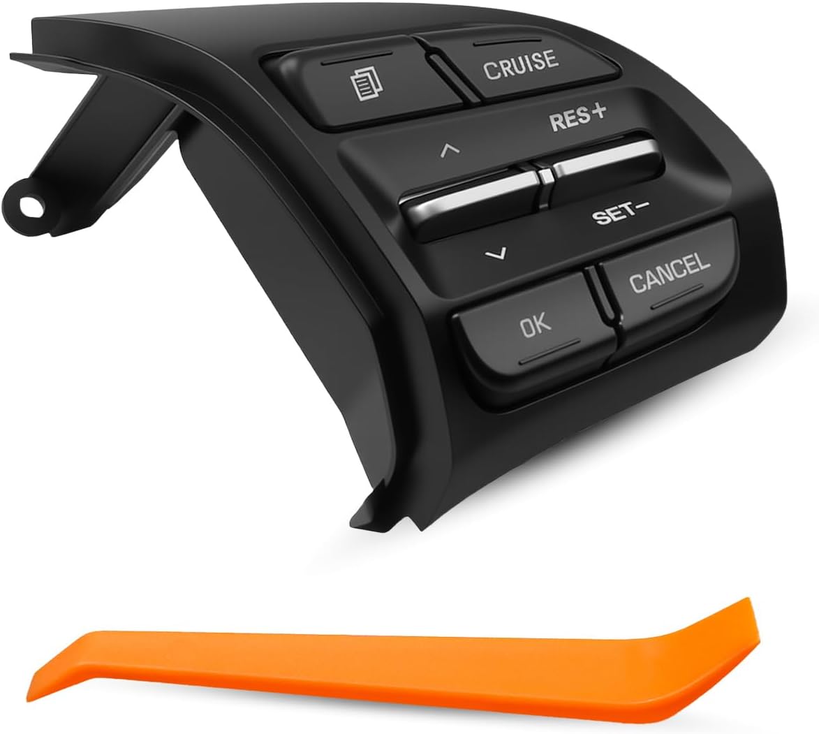 Steering Wheel Acc Cruise Switch Button Fit for Hyundai Kona 2019 Radio Control Switch Replace 96720-J9110TMT 96710-J9030TMT 96710J9030TMT 96720J9110TMT