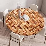 ✅Nappes de table disponibles en plusieurs tailles : Les spécifications de la nappe sont la taille du diamètre de la table, veuillez choisir la taille en fonction du diamètre de votre bureau. Remarque : ne convient que pour une épaisseur de bureau inférieure à 5 cm. Pour que votre housse de table ronde s'adapte mieux, veuillez mesurer le diamètre de votre bureau avant de l'acheter. Si vous avez des problèmes de qualité avec votre nappe, n'hésitez pas à nous contacter.