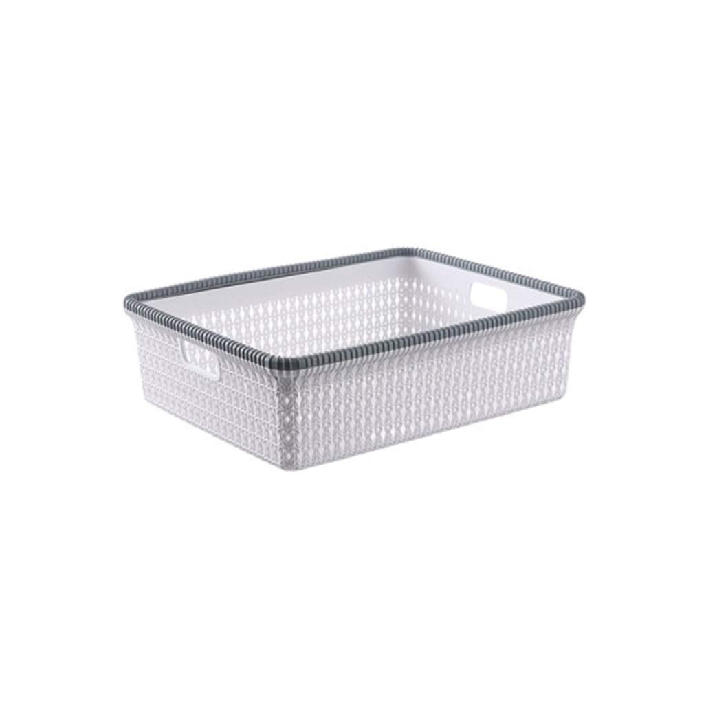 ZHANGXIAO Cesto di Uova, Compatto Cesto Resistente All'aperto Picnic Cestino per Il Pane Frutta Regalo Cianfrusaglie Scatola di Immagazzinaggio (Colore : Grigio, Dimensione : S)
