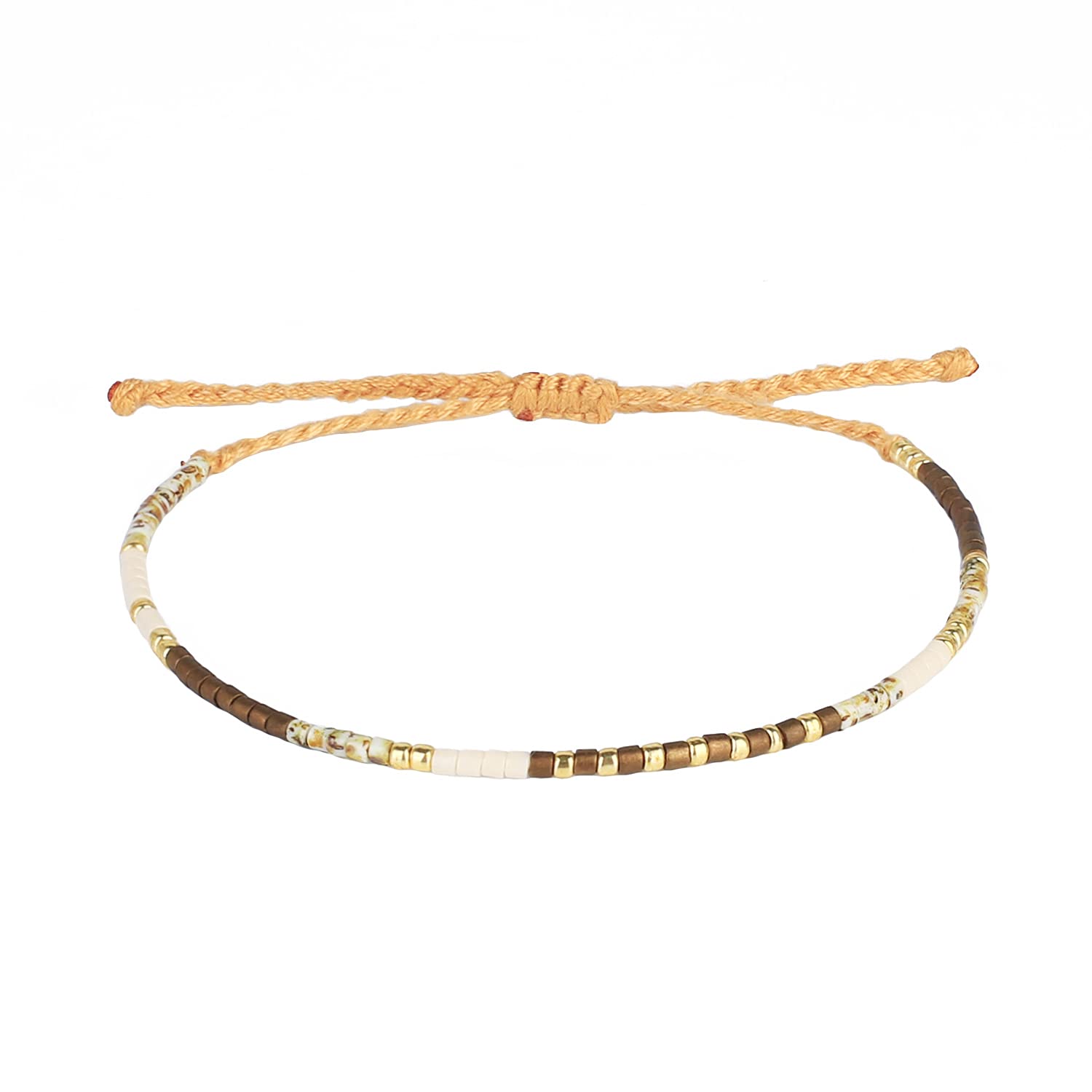 KELITCH Damen Freundschaftsarmbänder Perlen Strang Armbänder