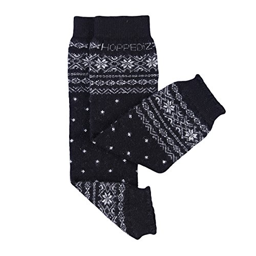 HOPPEDIZ® Jambières en laine Norvégien noir Cover
