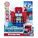TRANSFORMERS EarthSpark 1-Step Smash Changers Optimus Prime 4-Inch Action Figure, Robot Toys for Boys and Girls 6 and Up