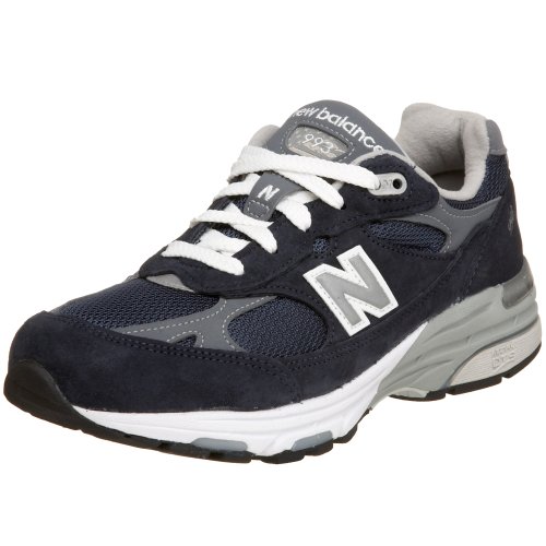 New Balance Women's Made 993 V1 Sneaker, Navy, 5 W US