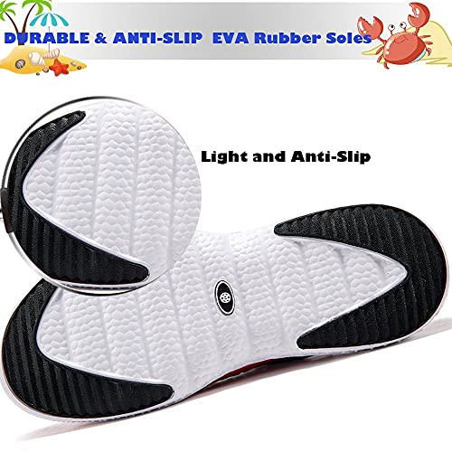 Miniatura 4 de Zuecos Mujer Hombre De Verano Playa De Sandalias Ligero Pantuflas Zapatillas De Estar Por Casa Antideslizante Gris Oscuro 42