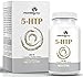 5-HTP Supplement 120 Count 200mg Per Caps with Added Vitamin B6 by Morning Pep, 5 HTP is A Natural Appetite Suppressant That Helps Improve Your Overall Mood Relaxation and A Restful Sleep