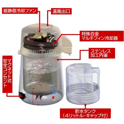 蒸留器　ディディミ　didimi Distilled Water 蒸留器 ディディミ didimi Distilled Water 蒸留器 ディディミ