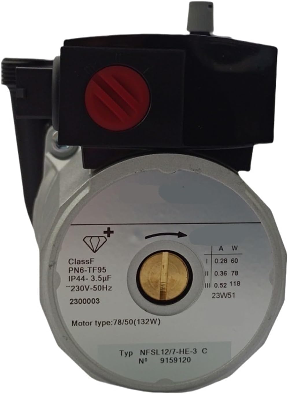 Gas Boiler Part Water Circulation Pump Motor Wall-hung Boiler Water Pump for NFSL12/7-HE-3 C 118W