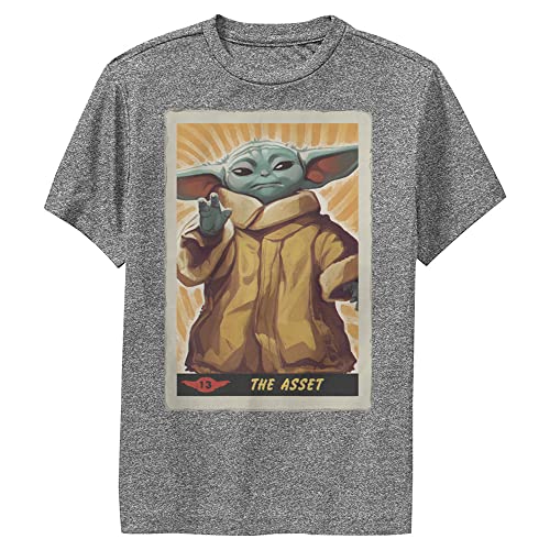 T-shirt Star Wars Mandalorian pour garçon avec imprimé The Asset