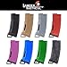 Lancer Tactical Airsoft M4 M16 Series Polymer 130 Round Capacity Transparent Window High Speed MidCap Airsoft Magazine