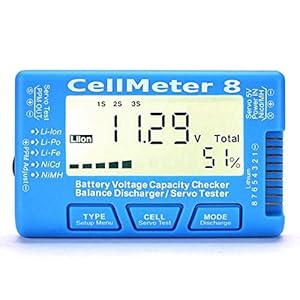 ICQUANZX CellMeter 8 Digitaler Batterietester
