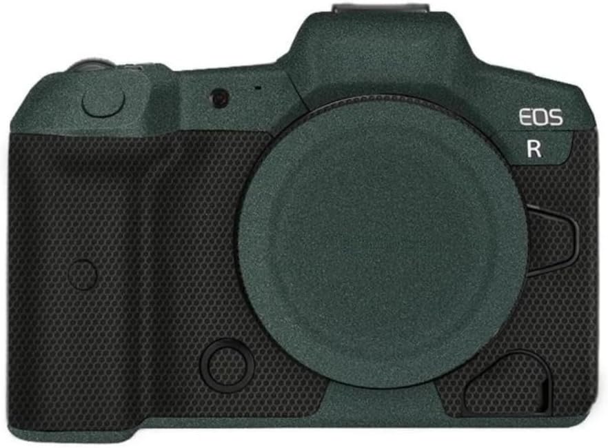 Anti-Scratch Camera Skin Wrap Sticker Coat Vinly Protective Film Body Protector Decals Cover for for Canon EOS R EOSR (Matte Black)