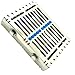 Premium Heavy Duty Sterilization Cassette Tray – Holds Up to 10 Instruments – Double Button Lock Rack Box – Dental Surgical Lab Use – Autoclavable – 7.25