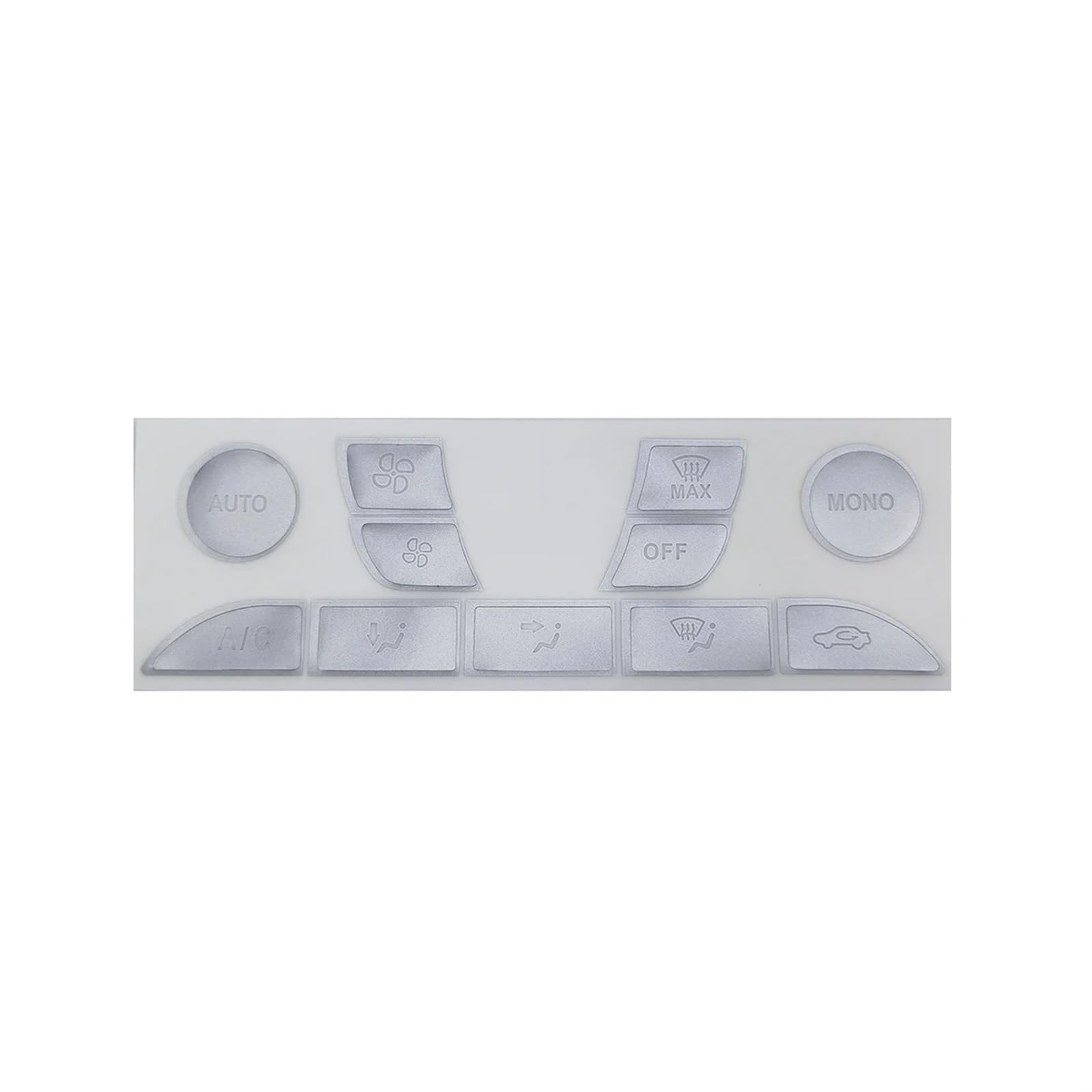 Kit autocollant bouton climatisation Ford Focus MK1 console centrale