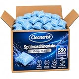 550 Spülmaschinentabs All-in-1 – Geschirrspültabs mit wasserlöslicher Folie
