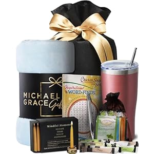 Get Well Soon Gifts for Women – Care Package for Women, Get Well Gifts for Women after Surgery, Feel Better Gifts for Sick Friends, Cheer Up Gift Basket, Thinking of You Gift, Christmas Gift Basket