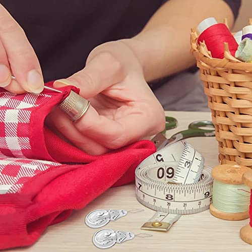 Aster 200 Pieces Hand Sewing Needle Threaders, Aluminum Needle Threader Tool For Yarn Embroidery Cross Stitch, Needlework Sewing Crafts Threading Tools #TOP5