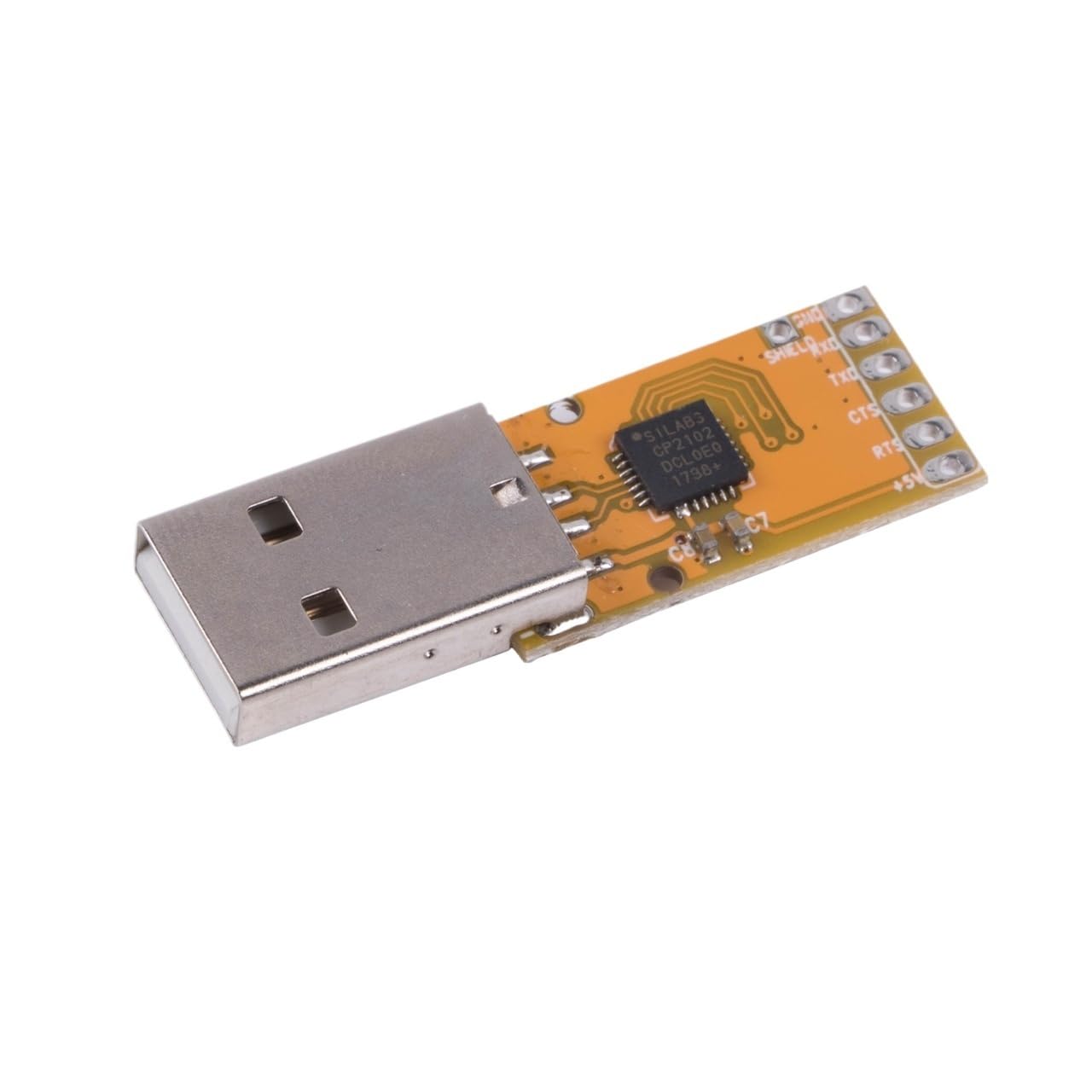 Adaptador USB RS232 Serial a DB9 Hembra CP2102 Módem Nulo o Cable de Dispositivo Terminal (pin out)
