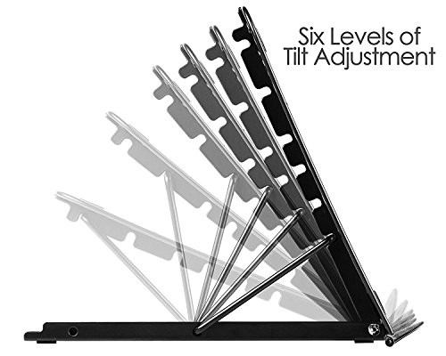 Computer-StandLaptop-Stand-for-Desk-Mesh-Ventilated-Adjustable-Laptop-Stand-for-Laptop-iPad-Tablet-and-More-Black