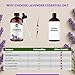 NaturoBliss Lavender Essential Oil with Glass Dropper - 100% Pure and Natural - Essential Oils for Diffuser, Aromatherapy, Soap and Candle Making, Lavender Essential Oil Pure, Lavender Oil, 4 Fl Oz